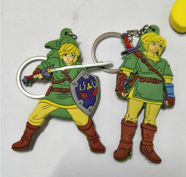 keychains zelda link pvc parts & accessories pendant ornament decoration bag chain ring key chains, Silver
keychains zelda link pvc parts & accessories pendant ornament decoration bag chain ring key chains, Silver