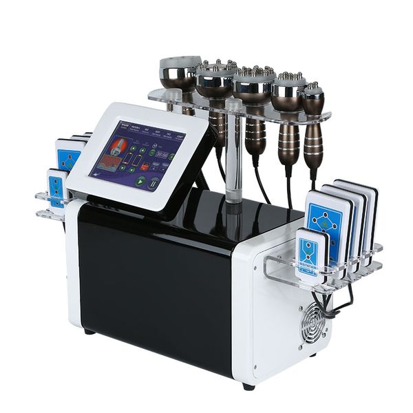 6 in 1 40k ultrasonic cavitation slimming machine multipolar rf vacuum 8 pads lipolaser bio microcurrent beauty device
6 in 1 40k ultrasonic cavitation slimming machine multipolar rf vacuum 8 pads lipolaser bio microcurrent beauty device