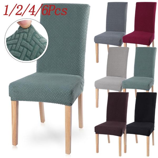 chair covers 1/2/4/6pcs cover stretch elastic washable removable solid color knitted fabric for wedding el banquet
chair covers 1/2/4/6pcs cover stretch elastic washable removable solid color knitted fabric for wedding el banquet