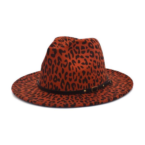 wide brim hats woolen leopard print hat flat brimmed couple jazz fadora for woman, Blue;gray
wide brim hats woolen leopard print hat flat brimmed couple jazz fadora for woman, Blue;gray