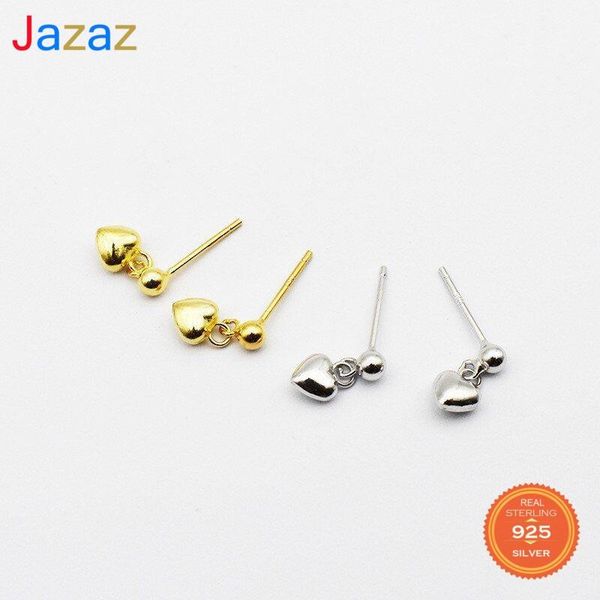 stud jazaz 925 sterling silver simple glossy heart pendant earrings women sweet girl style student jewelry girlfriend gift d001371, Golden;silver
stud jazaz 925 sterling silver simple glossy heart pendant earrings women sweet girl style student jewelry girlfriend gift d001371, Golden;silver