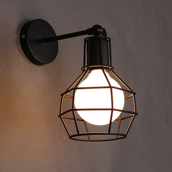 wall lamp iron black lampshade vintage indoor bedroom balcony corridor study lighting
wall lamp iron black lampshade vintage indoor bedroom balcony corridor study lighting