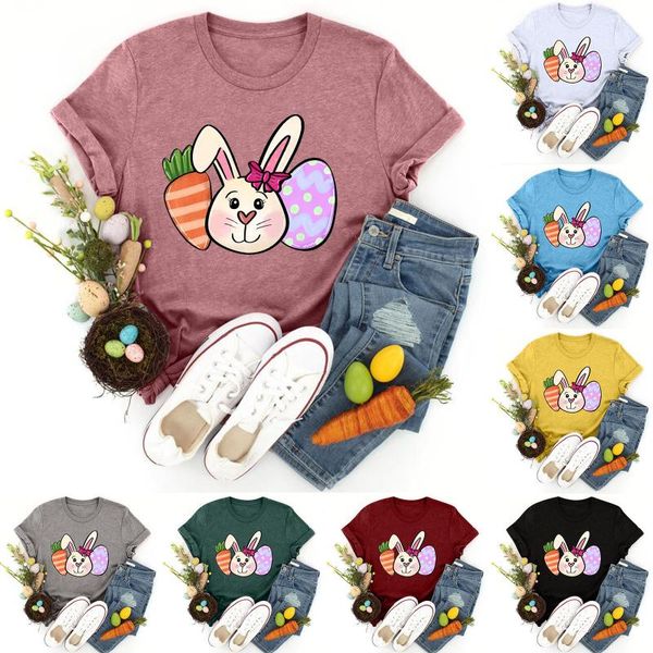 women's t-shirt for women easter day tshirt short sleeve casual tee haut femme camiseta mujer girl harajuku t shirt, White
women's t-shirt for women easter day tshirt short sleeve casual tee haut femme camiseta mujer girl harajuku t shirt, White
