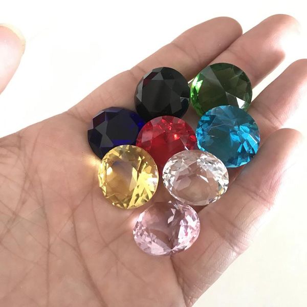 decorative objects & figurines 20mm 8pcs dimeter crystal diamond rainbow glass beads feng shui sphere crystals craft gift wedding home vase
decorative objects & figurines 20mm 8pcs dimeter crystal diamond rainbow glass beads feng shui sphere crystals craft gift wedding home vase