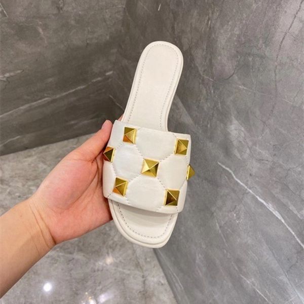 slippers rivet sandals women's wear 2021 spring and summer fashion net red flat bottomed open toe sandals beach one line sandals zly, Black
slippers rivet sandals women's wear 2021 spring and summer fashion net red flat bottomed open toe sandals beach one line sandals zly, Black