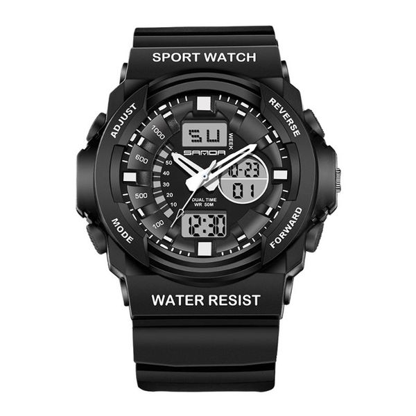 men dual display wristwatches digtal watch mens outdoor sport waterproof led clock diving electronic watches luminous 2021, Slivery;brown
men dual display wristwatches digtal watch mens outdoor sport waterproof led clock diving electronic watches luminous 2021, Slivery;brown