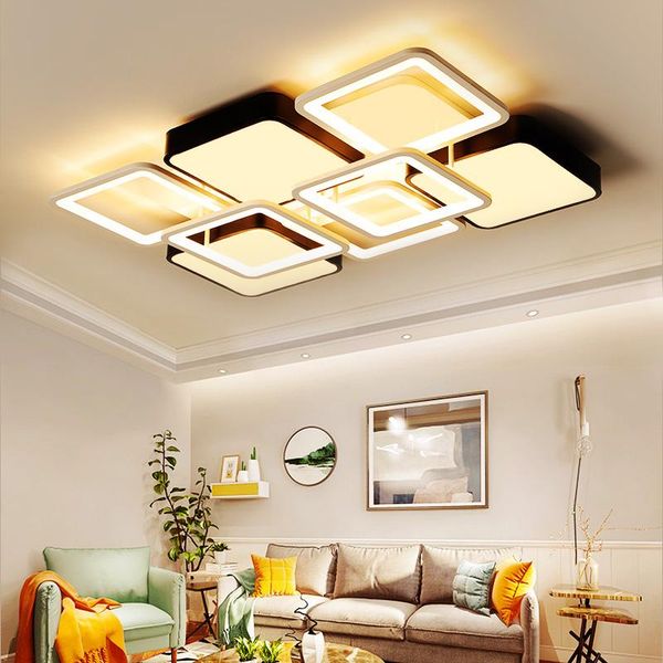 ceiling lights modern acrylic led light rectangular bedroom, living room lighting, dim dining light, remote dimmable
ceiling lights modern acrylic led light rectangular bedroom, living room lighting, dim dining light, remote dimmable