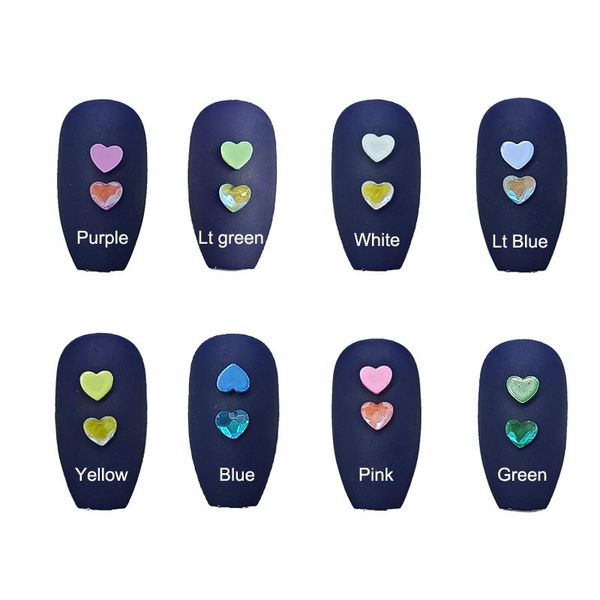 mocha mini heart-shaped nail art rhinestone flat back candy color exquisite 3d fingernail diy decoration accessories 30/100pcs decorations, Silver;gold
mocha mini heart-shaped nail art rhinestone flat back candy color exquisite 3d fingernail diy decoration accessories 30/100pcs decorations, Silver;gold