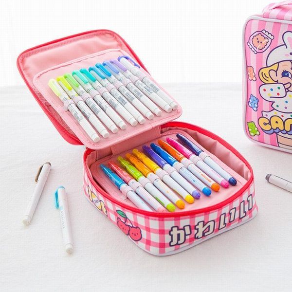 bentoy ghildren kids brush school bags box student pencil case pen girl large capacity cosmetic cartoon cat bear candy cute
bentoy ghildren kids brush school bags box student pencil case pen girl large capacity cosmetic cartoon cat bear candy cute