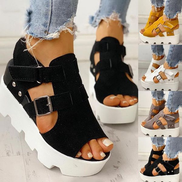 fashion summer platform high heels sandals casual comfortable wedges light shoes woman female sandalias, Black
fashion summer platform high heels sandals casual comfortable wedges light shoes woman female sandalias, Black