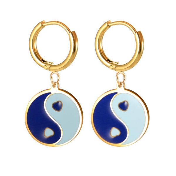 hoop & huggie mini yin yang oil drop enamel stainless steel earrings for women pendientes de acero inoxidparty birthday jewelry gift, Golden;silver
hoop & huggie mini yin yang oil drop enamel stainless steel earrings for women pendientes de acero inoxidparty birthday jewelry gift, Golden;silver