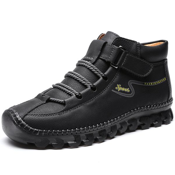 boots fall start winter shoes non-slip men's sole gross single men early in ankle masculine shoes a2582 h44b, Black
boots fall start winter shoes non-slip men's sole gross single men early in ankle masculine shoes a2582 h44b, Black