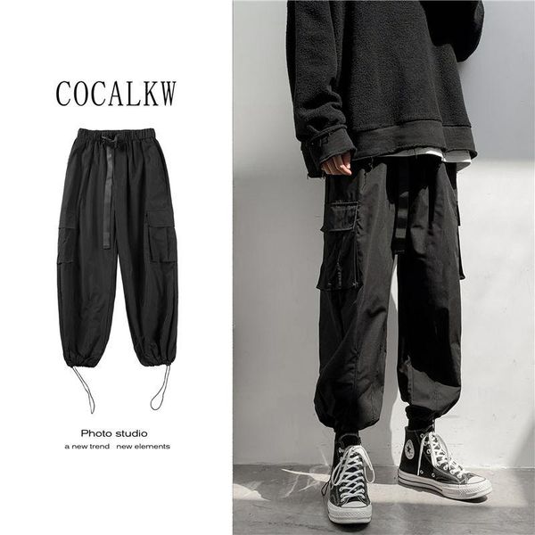 autumn straight casual pants men's fashion solid color multi-pocket cargo men streetwear loose hip-hop overalls mens m-3xl, Black
autumn straight casual pants men's fashion solid color multi-pocket cargo men streetwear loose hip-hop overalls mens m-3xl, Black