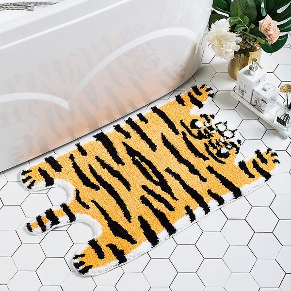 cartoon animal printed tiger floor mat carpet home bedroom bedside water absorption non-slip bathroom door mats
cartoon animal printed tiger floor mat carpet home bedroom bedside water absorption non-slip bathroom door mats
