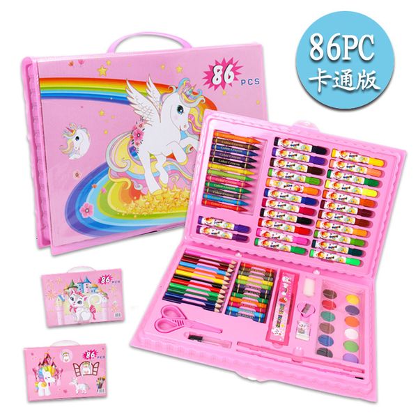 painting pens children's watercolor pen set 86 piece cartoon edition 61 children's day gift kindergarten prize, Black;red
painting pens children's watercolor pen set 86 piece cartoon edition 61 children's day gift kindergarten prize, Black;red