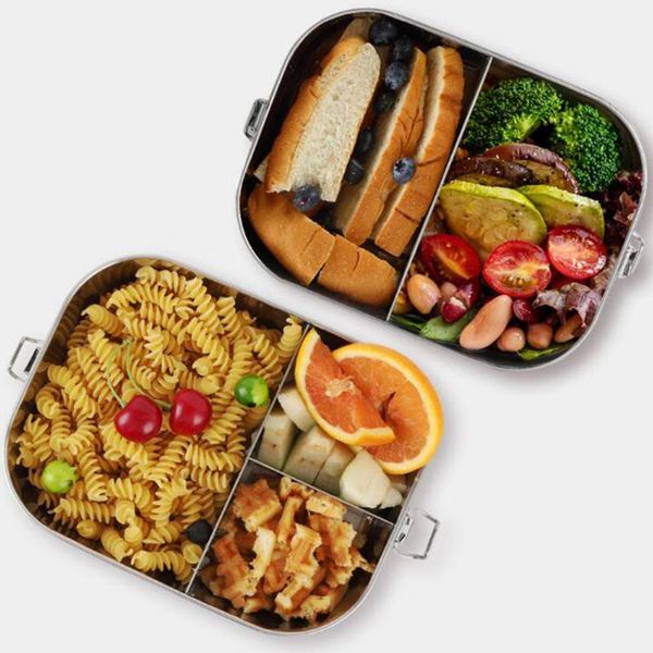 dinnerware sets 1200ml 304 stainless steel lunch box student containers storage with buckle sealed leak-proof square
dinnerware sets 1200ml 304 stainless steel lunch box student containers storage with buckle sealed leak-proof square