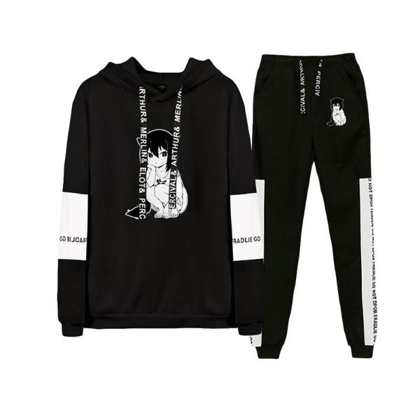 men's hoodies & sweatshirts jahy-sama wa kujikenai two piece set women/men long sleeve hoodies+long pants kawaii hoodie japan clothes, Black
men's hoodies & sweatshirts jahy-sama wa kujikenai two piece set women/men long sleeve hoodies+long pants kawaii hoodie japan clothes, Black