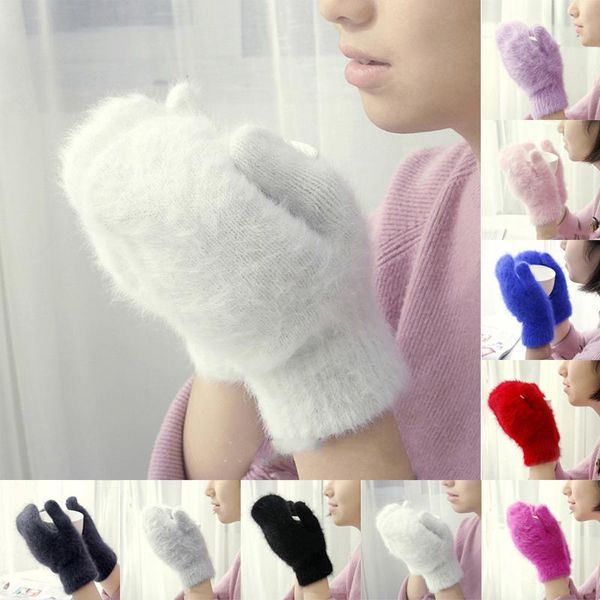 five fingers gloves fur female winter thicken soft mittens keep warming windproof guantes women girls gifts, Blue;gray
five fingers gloves fur female winter thicken soft mittens keep warming windproof guantes women girls gifts, Blue;gray