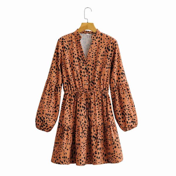 casual dresses vianteg woman brown leopard sashes shirt 2021 spring fashion ladies v neck mini es female elegant a-line ipb4, Black;gray
casual dresses vianteg woman brown leopard sashes shirt 2021 spring fashion ladies v neck mini es female elegant a-line ipb4, Black;gray