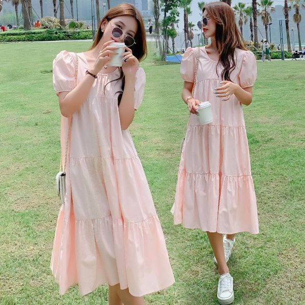maternity dresses a76# dress short sleeve o neck midi plus size pregnancy large pregnant woman mom, White
maternity dresses a76# dress short sleeve o neck midi plus size pregnancy large pregnant woman mom, White