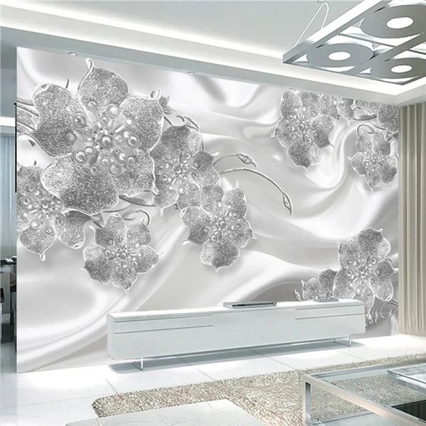 custom wallpaper 3d european stereo jewelry flowers silk wall living room tv sofa luxury decor mural waterproof
custom wallpaper 3d european stereo jewelry flowers silk wall living room tv sofa luxury decor mural waterproof