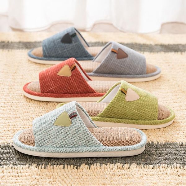 slippers women indoor linen for home couple non-slip slipper fashion shoes sandals flats, Black
slippers women indoor linen for home couple non-slip slipper fashion shoes sandals flats, Black