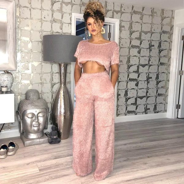women's two piece pants 2021 women set winter plush teddy tracksuit velvet hoodies + wide loose ladies outfits femme casual suits, White
women's two piece pants 2021 women set winter plush teddy tracksuit velvet hoodies + wide loose ladies outfits femme casual suits, White