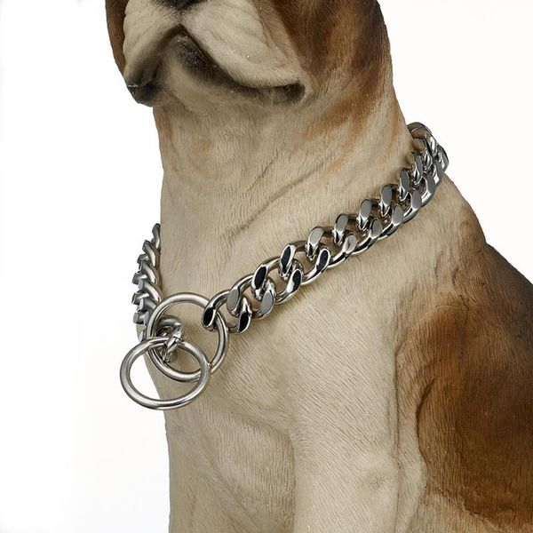 12/15mm stainless steel metal dog chain solid and reliable length is optional the accessory for a wholesale trend 2021 chains, Silver
12/15mm stainless steel metal dog chain solid and reliable length is optional the accessory for a wholesale trend 2021 chains, Silver