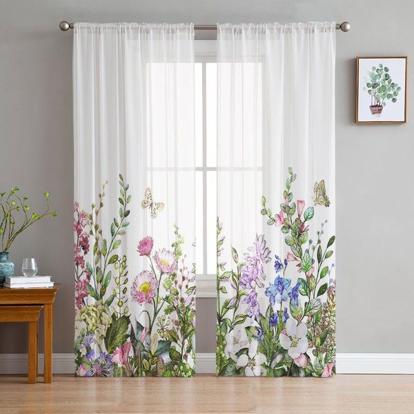 curtain & drapes vintage watercolor tulle curtains for living room bedroom modern voile kitchen window treatment
curtain & drapes vintage watercolor tulle curtains for living room bedroom modern voile kitchen window treatment