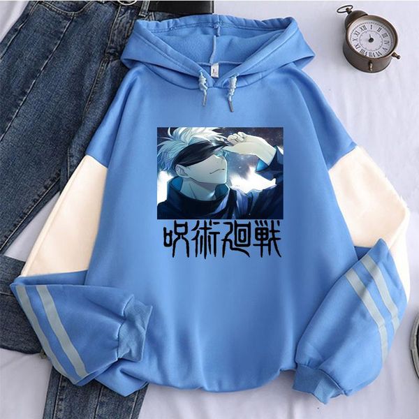 men's hoodies & sweatshirts manga cartoon jujutsu kaisen gojo satoru printing sweatshirt men women pullovers tracksuits drop anime clot, Black
men's hoodies & sweatshirts manga cartoon jujutsu kaisen gojo satoru printing sweatshirt men women pullovers tracksuits drop anime clot, Black