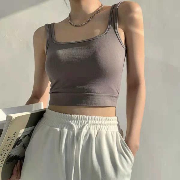 women's tanks & camis backless women underwear sport push up bra streetwear tube workout crop vest strap tank blouse feminino, White
women's tanks & camis backless women underwear sport push up bra streetwear tube workout crop vest strap tank blouse feminino, White