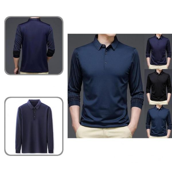 men's dress shirts smooth terrific turn-down collar men shirt soft fit for work, White;black
men's dress shirts smooth terrific turn-down collar men shirt soft fit for work, White;black
