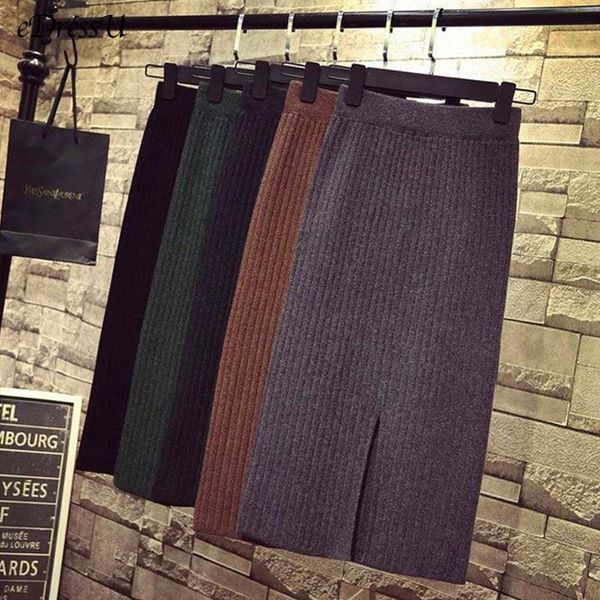 skirts midi long skirt knit high waist elegant spring autumn vintage black grey bottoms daily office ydn-1066
skirts midi long skirt knit high waist elegant spring autumn vintage black grey bottoms daily office ydn-1066