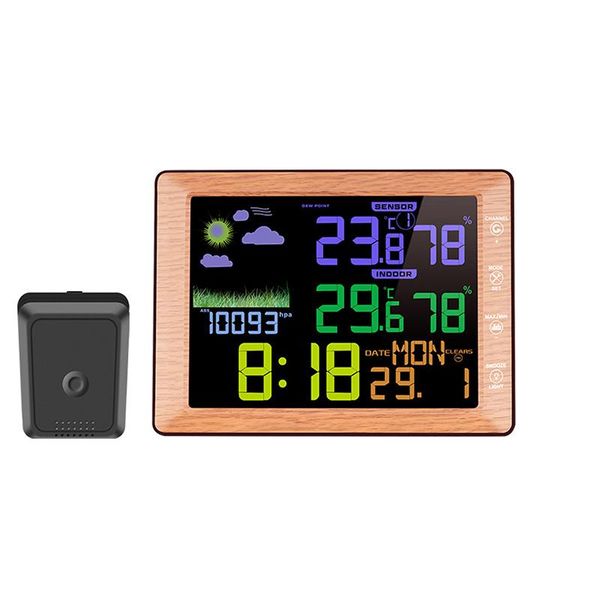desk & table clocks weather forecast alarm clock multi-function led temperature and humidity meter home decor
desk & table clocks weather forecast alarm clock multi-function led temperature and humidity meter home decor