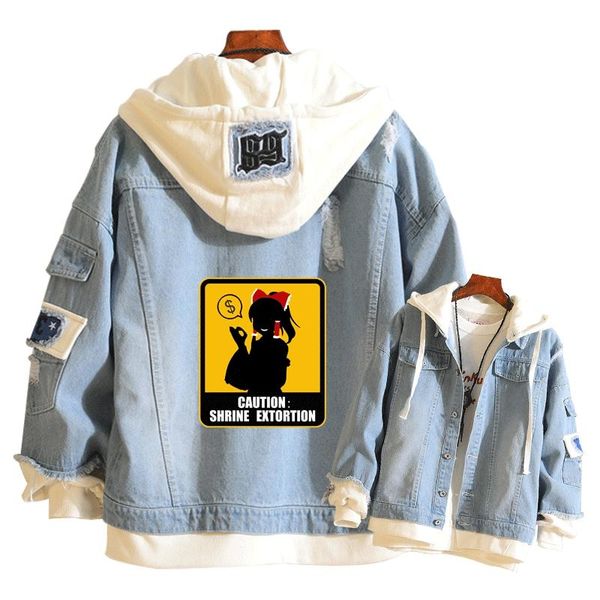 women's jackets touhou project women demin jacket kirisame marisa cosplay sweatshirt harajuku jeans streetwear anime couple clothes, Black;brown
women's jackets touhou project women demin jacket kirisame marisa cosplay sweatshirt harajuku jeans streetwear anime couple clothes, Black;brown