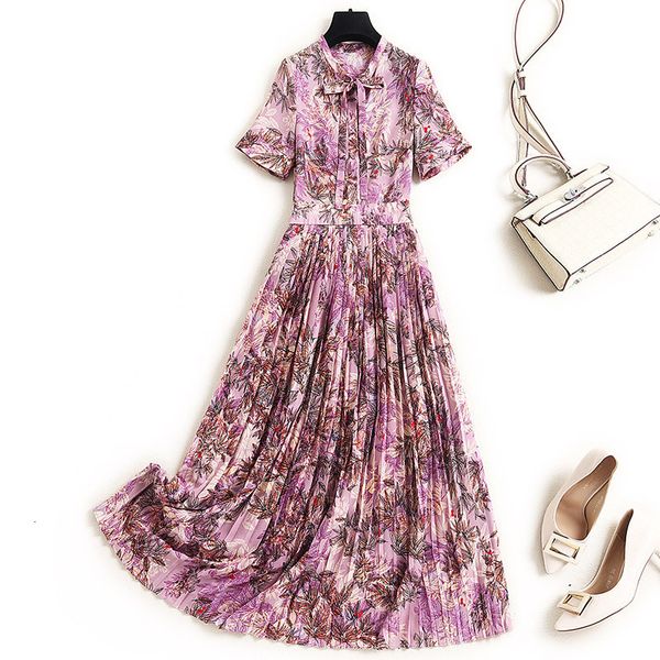 fashion designers will see short sleeves bow floral collar female print plied mid-calf dress, Black;gray
fashion designers will see short sleeves bow floral collar female print plied mid-calf dress, Black;gray