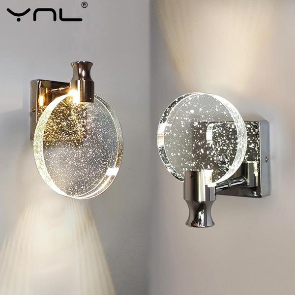 modern led wall lamp bedside crystal sconce nordic bedroom dining living room decor for home indoor lighting bathroom light
modern led wall lamp bedside crystal sconce nordic bedroom dining living room decor for home indoor lighting bathroom light