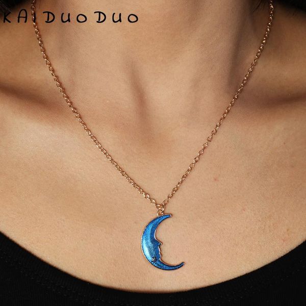 pendant necklaces pink blue crescent gold clavicle chain charming girl party jewelry creative cartoon star moon necklace korean fashion, Silver
pendant necklaces pink blue crescent gold clavicle chain charming girl party jewelry creative cartoon star moon necklace korean fashion, Silver