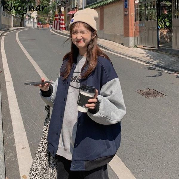 women's jackets basic women patchwork design couple leisure elegant all-match streetwear clothing simple classic stylish vintage, Black;brown
women's jackets basic women patchwork design couple leisure elegant all-match streetwear clothing simple classic stylish vintage, Black;brown
