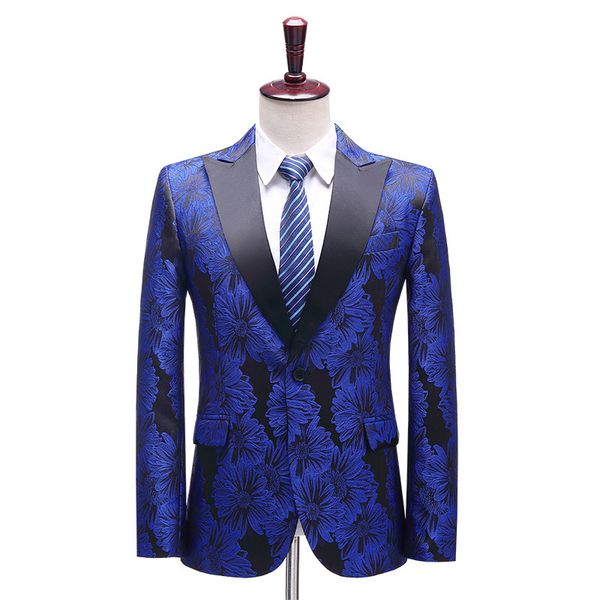 men's suits & blazers suit lean stage fashion casual graduation banquet jacquard club singer slash lapel dancer, White;black
men's suits & blazers suit lean stage fashion casual graduation banquet jacquard club singer slash lapel dancer, White;black