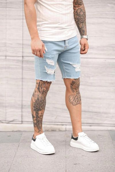 men's shorts summer stretch short jeans fashion casual slim fit hip hop elastic denim male brand clothes, White;black
men's shorts summer stretch short jeans fashion casual slim fit hip hop elastic denim male brand clothes, White;black