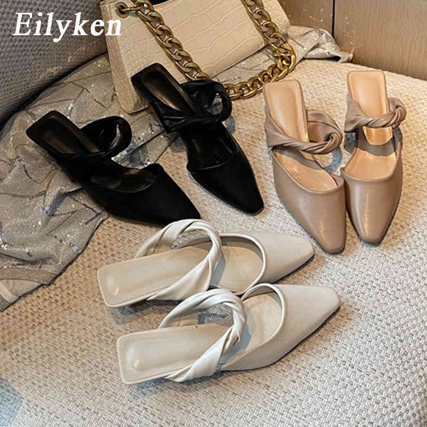 eilyken designers 2021 spring/autumn pleated slides woman low heels shoes slip on mules slippers flip flops c0410, Black
eilyken designers 2021 spring/autumn pleated slides woman low heels shoes slip on mules slippers flip flops c0410, Black