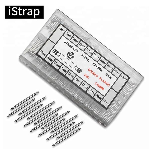 watch bands istrap 8mm to 28mm 300pcs band 1.5mm spring bar strap repair kit accessories, Black;brown
watch bands istrap 8mm to 28mm 300pcs band 1.5mm spring bar strap repair kit accessories, Black;brown