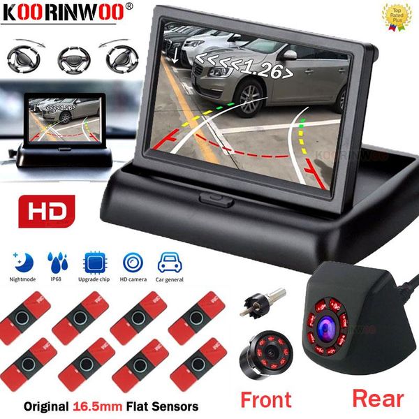 car rear view cameras& parking sensors koorinwoo intelligent system trajectory tracks circle camera + monitor flat 13mm parktronics 8 radar
car rear view cameras& parking sensors koorinwoo intelligent system trajectory tracks circle camera + monitor flat 13mm parktronics 8 radar