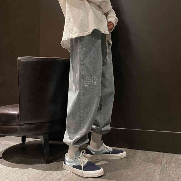 men's jeans loose korean-style harem pants, jeans, hip hop fashion, jogging, couple's men's clothes, women's street casu, Blue
men's jeans loose korean-style harem pants, jeans, hip hop fashion, jogging, couple's men's clothes, women's street casu, Blue