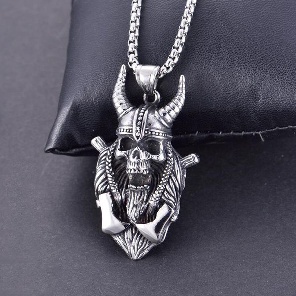 pendant necklaces hip hop skeleton necklace men's fashion brand pharaoh steel, Silver
pendant necklaces hip hop skeleton necklace men's fashion brand pharaoh steel, Silver