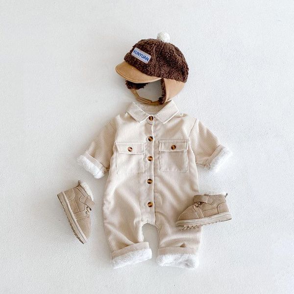jumpsuits milancel 2021 winter baby rompers toddler girls corduroy clothes turn down collar infant outfit, Blue
jumpsuits milancel 2021 winter baby rompers toddler girls corduroy clothes turn down collar infant outfit, Blue