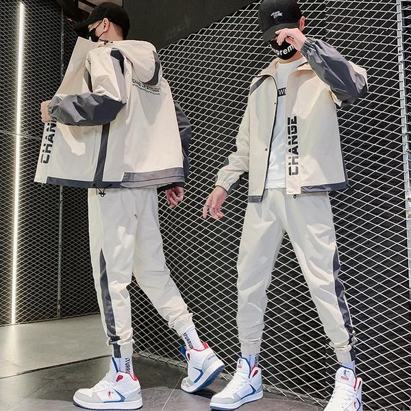 men's tracksuits set fashion sports men sweatsuit jacket hip hop fitness clothing two pieces sweatshirt sweatpant male tracksuit black, Gray
men's tracksuits set fashion sports men sweatsuit jacket hip hop fitness clothing two pieces sweatshirt sweatpant male tracksuit black, Gray