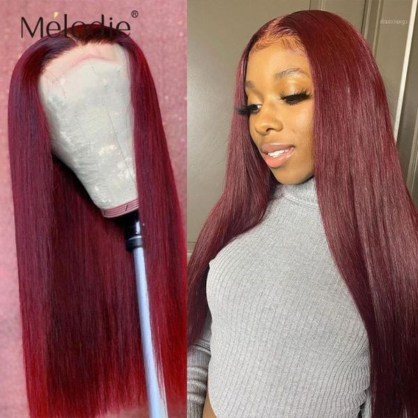 melodie burgundy 99j straight lace front human hair wigs pre plucked 4x4 frontal wig brazilian remy wig1, Black;brown
melodie burgundy 99j straight lace front human hair wigs pre plucked 4x4 frontal wig brazilian remy wig1, Black;brown