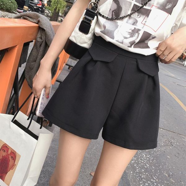 women's shorts mishow 2021 women high waist casual korean loose ladies short pant mx19a2458, White;black
women's shorts mishow 2021 women high waist casual korean loose ladies short pant mx19a2458, White;black